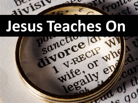 Jesus on divorce. Things To Know About Jesus on divorce. 